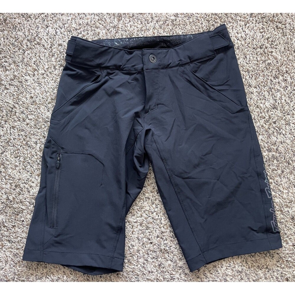 Troy Lee Designs Mischief Shorts Womens Small Black 13.5" No Liner Mountain Bike